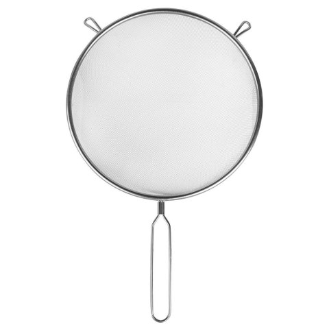 Sitko kuchenne stalowe z rączką okrągłe cedzak durszlak przesiewacz 18 cm