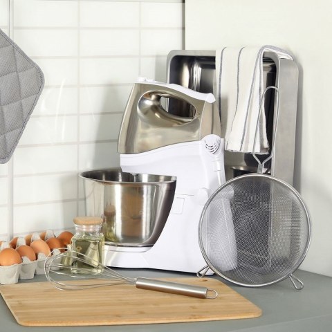 Sitko kuchenne stalowe z rączką okrągłe cedzak durszlak przesiewacz 18 cm