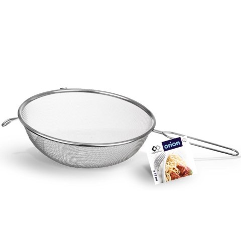 Sitko kuchenne stalowe z rączką okrągłe cedzak durszlak przesiewacz 18 cm