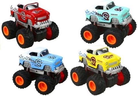 Auto 4x4 Klasyczny Model Na Dużych Kołach 4 Kolory Auto 4x4 Klasyczny Model Na Dużych Kołach 4 Kolory