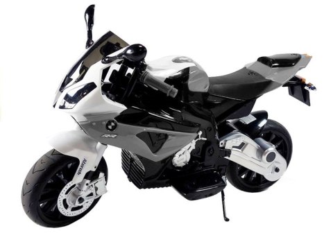 Motocykl Motor na akumulator BMW S1000RR Srebrny Motocykl Motor na akumulator BMW S1000RR Srebrny