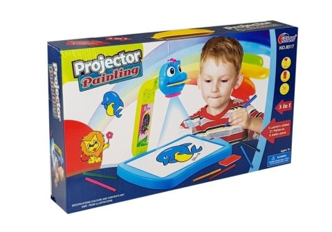 Projektor Tablica Rzutnik Dino 3w1 Rysowanie Projektor Tablica Rzutnik Dino 3w1 Rysowanie