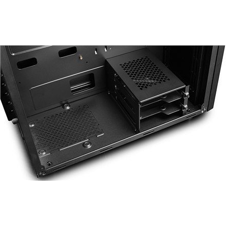 Deepcool D-Shield V2 Side window, Black, ATX, Power supply included No