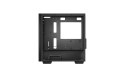 Deepcool MACUBE 110 Black, mATX, 4, USB3.0x2; Audiox1, ABS+SPCC+Tempered Glass, 1×120mm DC fan