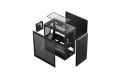 Deepcool MACUBE 110 Black, mATX, 4, USB3.0x2; Audiox1, ABS+SPCC+Tempered Glass, 1×120mm DC fan