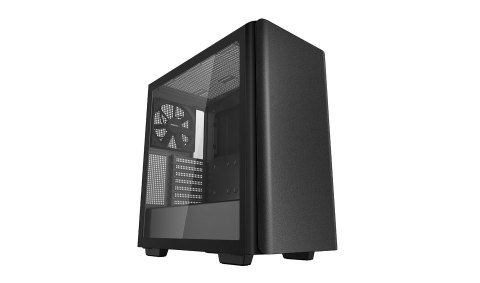 Deepcool MID TOWER CASE CK500 Side window, Black, Mid-Tower, Power supply included No Deepcool MID TOWER CASE CK500 Side window, Black, Mid-Tower, Power supply included No