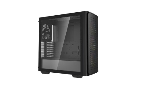 Deepcool MID TOWER CASE CK560 Side window, Black, Mid-Tower, Power supply included No