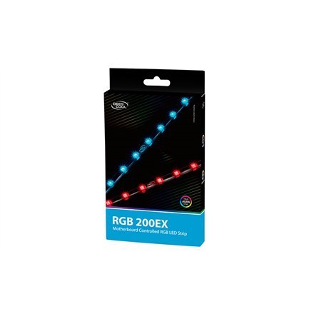 Deepcool Motherboard Controlled RGB LED Strip RGB 200 EX Deepcool Motherboard Controlled RGB LED Strip RGB 200 EX