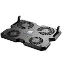 Deepcool Multicore x6 Notebook cooler up to 15.6" 	900g g, 380X295X24mm mm, Black