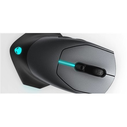 Dell Alienware Gaming Mouse AW610M Wireless wired optical, Dark Grey Dell Alienware Gaming Mouse AW610M Wireless wired optical, Dark Grey