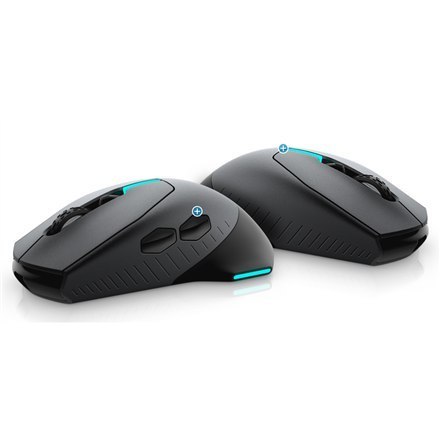 Dell Alienware Gaming Mouse AW610M Wireless wired optical, Dark Grey Dell Alienware Gaming Mouse AW610M Wireless wired optical, Dark Grey