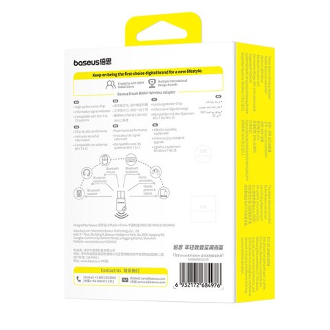 Adapter bluetooth 5.4 do 5 urządzeń 20m