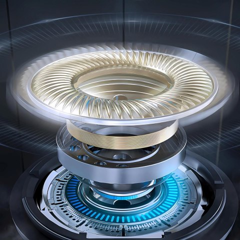 Słuchawki bezprzewodowe U21 TWS ANC ENC Bluetooth - białe