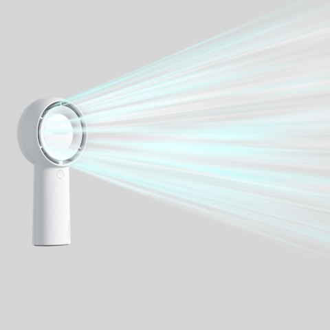 Mini wiatrak wentylator przenośny USB-C 4000mAh - biały