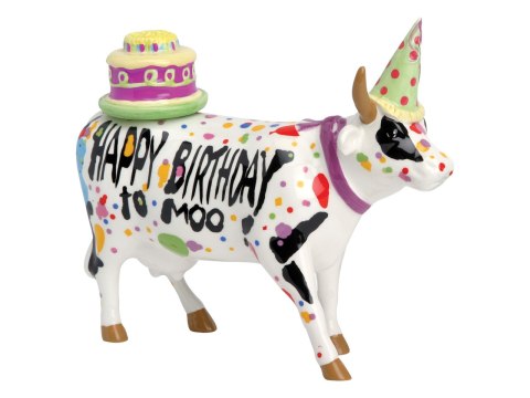 CowParade West Hartford 2003, Happy Birthday, autor: Juan Andreu & Mike Dowdall.