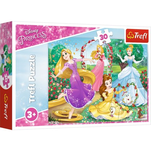 Puzzle - 30 - Być księżniczką - Disney Princess - Trefl 18267