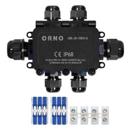 PUSZKA N/T IP68, 0.5-6.0MM2, 2 DŁA. M20, 4 DŁA. M16