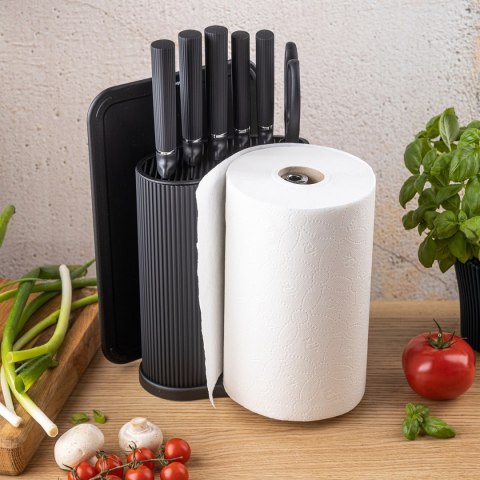 ZESTAW NOŻY I DESEK KUCHENNYCH W STOJAKU KLAUSBERG KB-7980