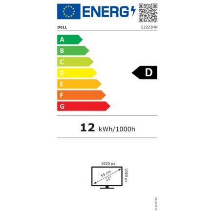 Dell Monitor E2223HN 21.5 ", VA, FHD, 1920 x 1080, 16:9, 10 ms, 250 cd/m², Black, 60 Hz, HDMI ports quantity 1 Dell Monitor E2223HN 21.5 ", VA, FHD, 1920 x 1080, 16:9, 10 ms, 250 cd/m², Black, 60 Hz, HDMI ports quantity 1