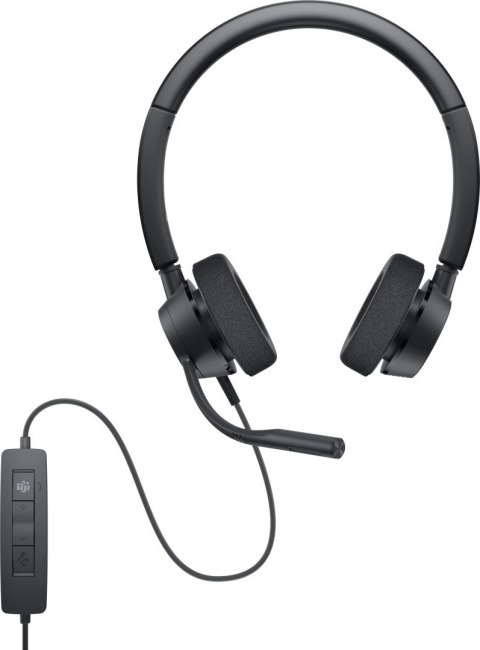 Dell Pro Stereo Headset WH3022 4 PIN USB Type A Dell Pro Stereo Headset WH3022 4 PIN USB Type A