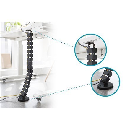 Digitus Flexible Cable Routing DA-90505 1.3 m, Black Digitus Flexible Cable Routing DA-90505 1.3 m, Black