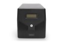 Digitus Line-Interactive UPS DN-170074, 1000VA, 600W, 2x 12V/7Ah battery, 4x CEE 7/7 outlet, 2x RJ45, 1x USB 2.0 type B, 1x RS23