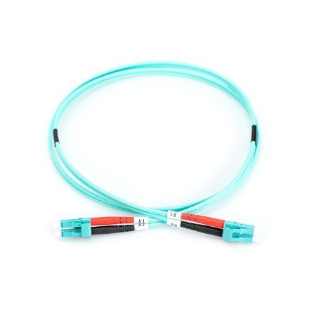 Digitus Patch Cord FO, LC to LC MM OM3 50/125 µ, 1m Digitus Patch Cord FO, LC to LC MM OM3 50/125 µ, 1m