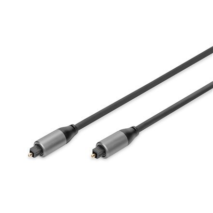 Digitus TOSLINK CABLE M/M, Digital Audio DB-510510-010-S 1 m, Black Digitus TOSLINK CABLE M/M, Digital Audio DB-510510-010-S 1 m, Black