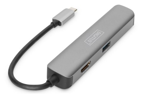 Digitus USB-C Dock DA-70891 USB 3.0 Type-C Digitus USB-C Dock DA-70891 USB 3.0 Type-C
