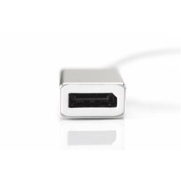 Digitus USB Type-C to DisplayPort Adapter DA-70844 0.20 m, White, USB Type-C