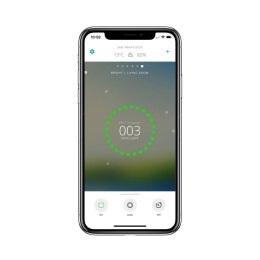 Duux Smart Air Purifier Bright 10-47 W, Suitable for rooms up to 27 m², Black