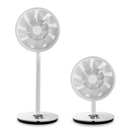 Duux Smart Fan Whisper Flex Stand Fan, Timer, Number of speeds 26, 3-27 W, Oscillation, Diameter 34 cm, White