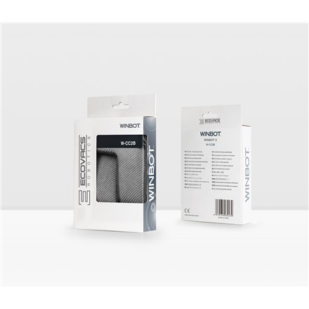 Ecovacs Cleaning Pads for WINBOT X NEW W-CC2B 2 pc(s), Grey Ecovacs Cleaning Pads for WINBOT X NEW W-CC2B 2 pc(s), Grey