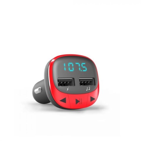 Energy Sistem Car FM Transmitter , Red Energy Sistem Car FM Transmitter , Red