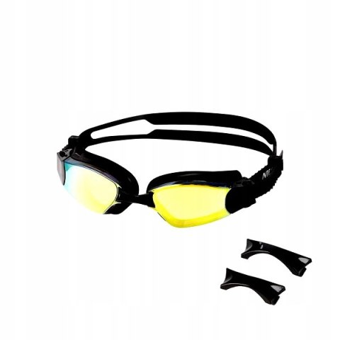 NQG660MAF ŻÓŁTY RACING OKULARKI NILS AQUA