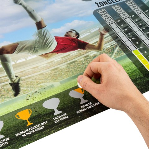 Zdrapka Piłkarza Sprintigo - motywacyjny prezent dla młodego piłkarza