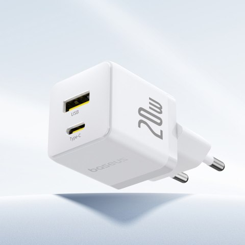 Ładowarka sieciowa Palm 20W USB-C USB-A - biała