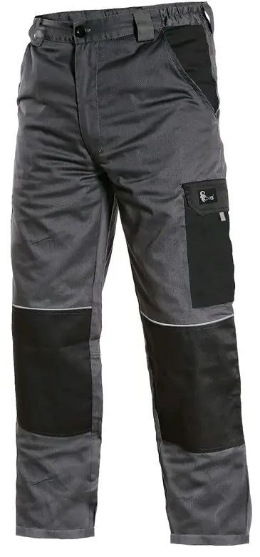 SPODNIE DO PASA CXS CEFEUS, SZARO-CZARNE ROZM.56