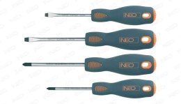 ZESTAW WKRĘTAKÓW KRZYZAKOWE I PLASKIE 4 SZTUKI.