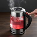 Czajnik elektryczny szklany z regulacją temperatury 1,7l 2200W Berdsen BD-714