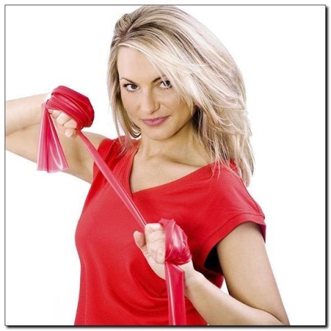 FB01 RED 1.2 x 50 x 2080 MM GUMA DO ĆWICZEŃ HMS