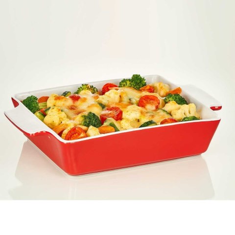 FORMA NACZYNIE CERAMICZNE DO ZAPIEKANIA 33,5x22,5 cm BANQUET CULINARIA