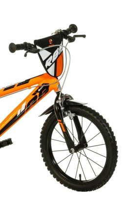 Rowerek Rower Dziecięcy dla Dzieci Chłopca z Bocznymi Kółkami DINO 14