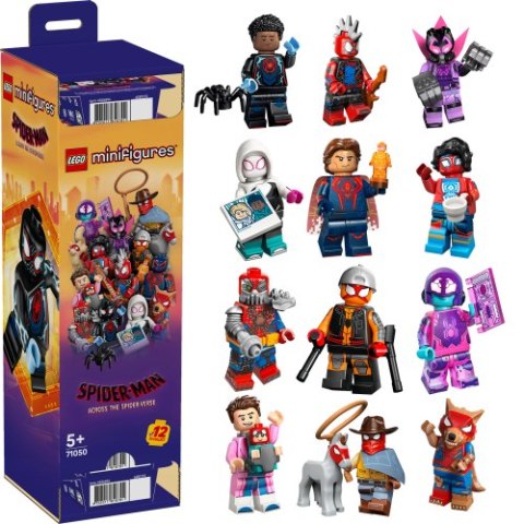 71050 - LEGO Minifigures - Spider-Man: Poprzez multiwersum - Komplet 12 szt.