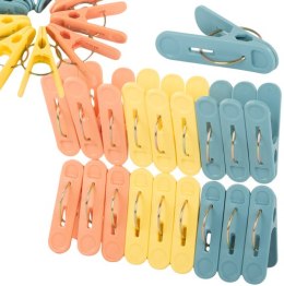 Klamerki Spinacze Do Prania Ubrań Bielizny 18 szt. - 27326