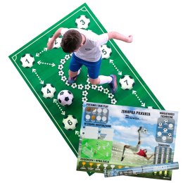 Mata treningowa do piłki Sprintigo ProMat XXL 180x120 i Zdrapka Piłkarza