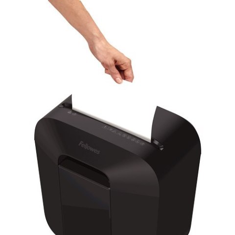 Fellowes Powershred LX25 Black, 11.5 L, Credit cards shredding, Cross-Cut Shredder, Paper handling standard/output 6 sheets per
