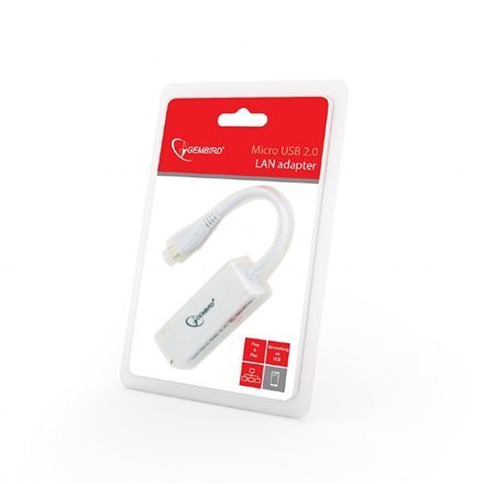 Gembird Micro USB 2.0 LAN Adapter Gembird Micro USB 2.0 LAN Adapter