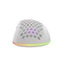 Genesis Gaming Mouse Krypton 555 Wired, 8000 DPI, USB 2.0, White
