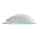 Genesis Gaming Mouse Krypton 555 Wired, 8000 DPI, USB 2.0, White
